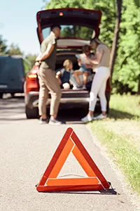 Roadside car accidents